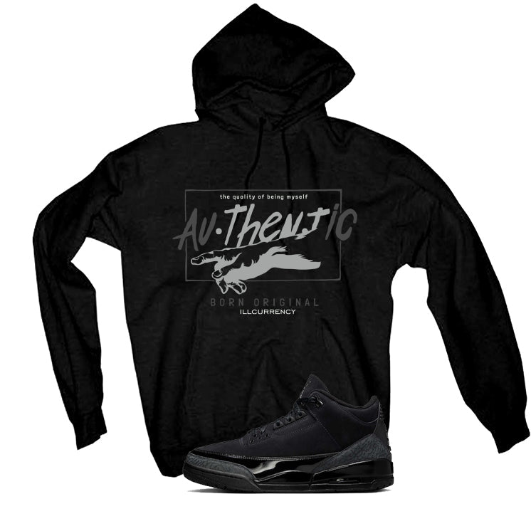 Air Jordan 3 Black Cat T-Shirt (Authentic)| illcurrency product image 3