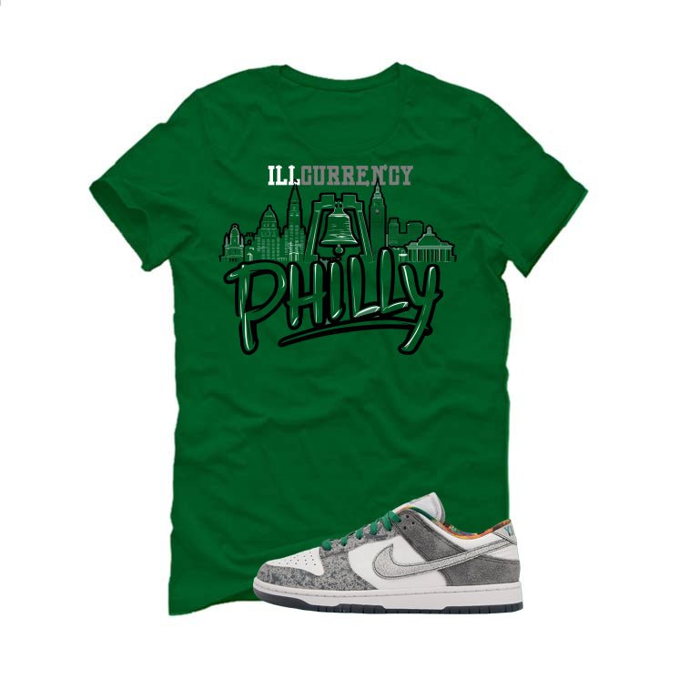 Nike Dunk Low Premium Philly Pine Green T-Shirt illcurrency product image 2