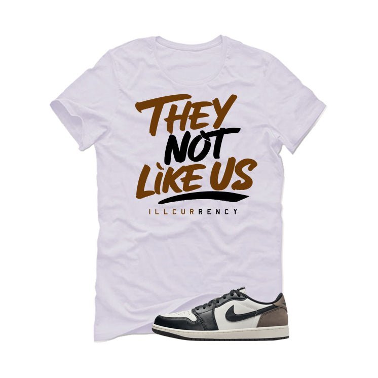 Air Jordan 1 Low OG Mocha White T-Shirt (They not like us) product image 2