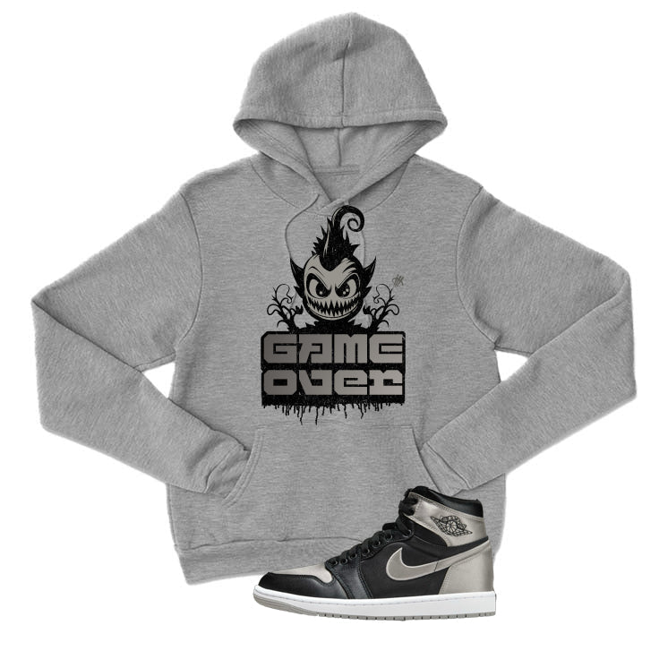 Air Jordan 1 High OG WMNS Satin Shadow Grey T-Shirt (Game product image 3