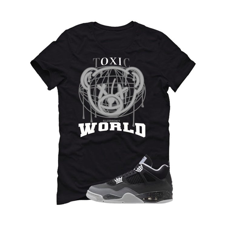 Air Jordan 4 Fear Pack Black T-Shirt (Toxic World) product image 2