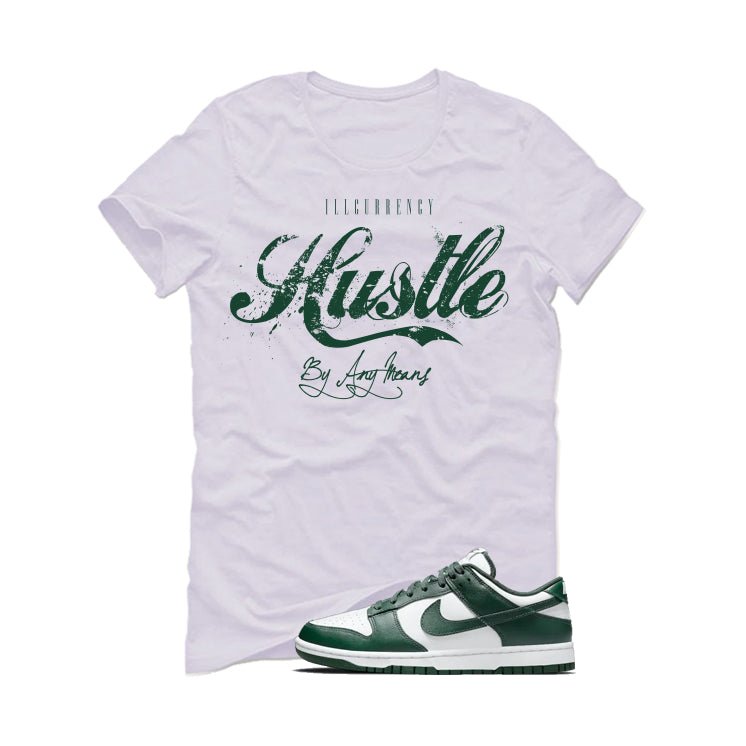 Nike Dunk Low Michigan State White T-Shirt (Hustle By Any product image 2