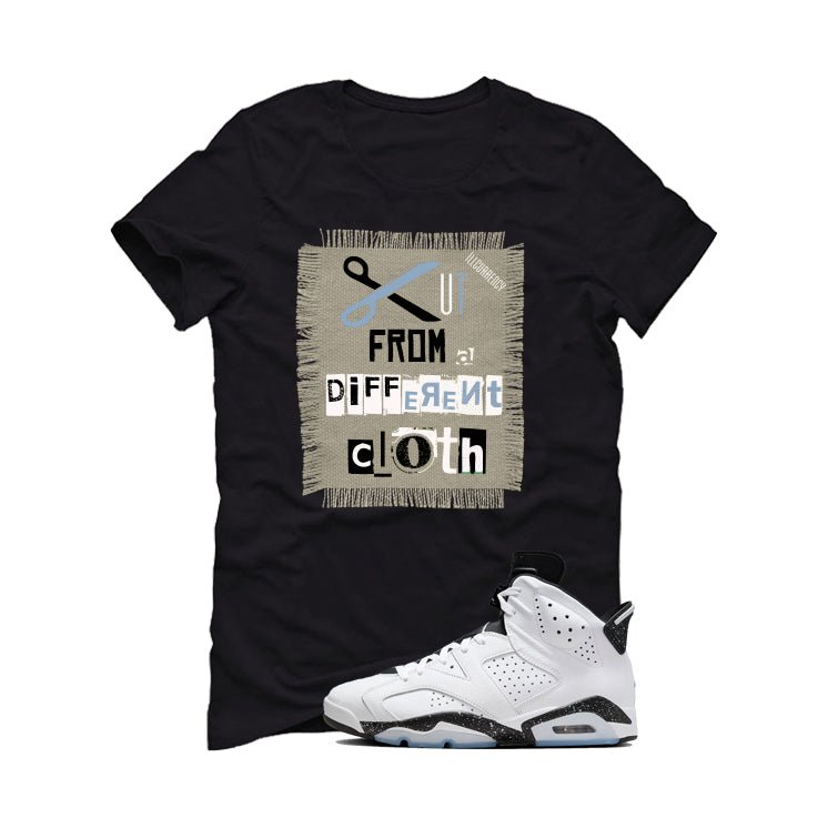 Air Jordan 6 Reverse Oreo Black T-Shirt (Cut from a product image 2