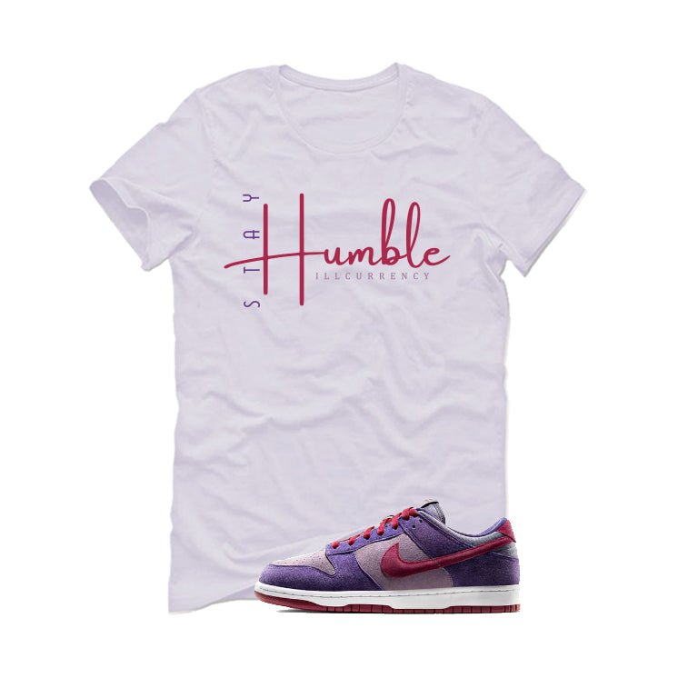 Nike Dunk Low “Plum” | illcurrency White T-Shirt (Stay product image 2