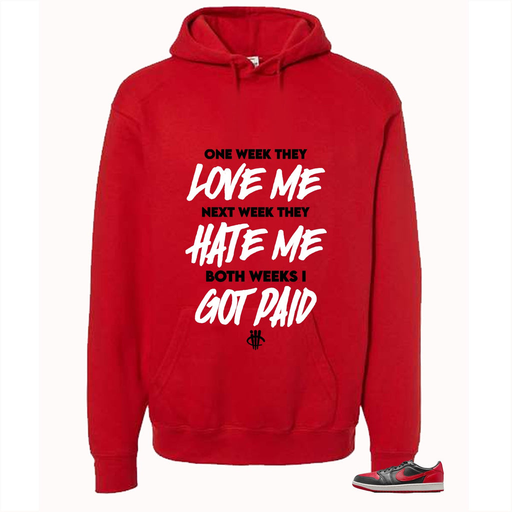 Air Jordan 1 Low OG Banned Matching T-Shirt, Sweatshirts & product image 3