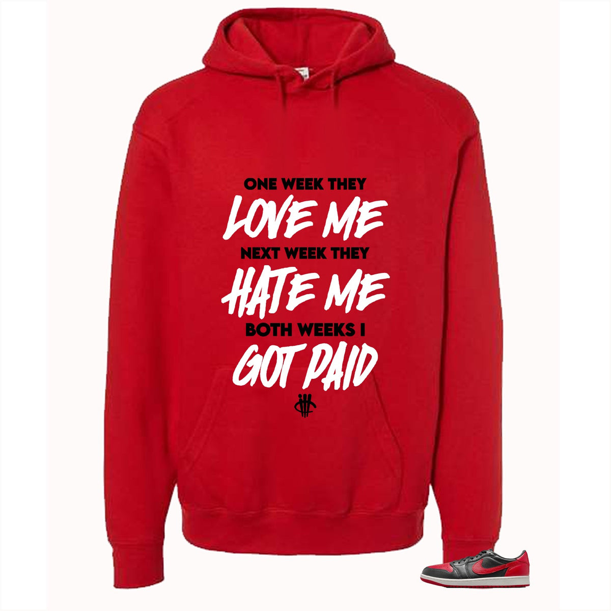 Air Jordan 1 Low OG Banned Matching T-Shirt, Sweatshirts & product image 3