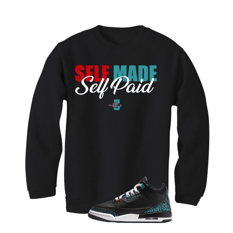 Air Jordan 3 GS Moto Black T-Shirt (Self Made Paid) product image 4