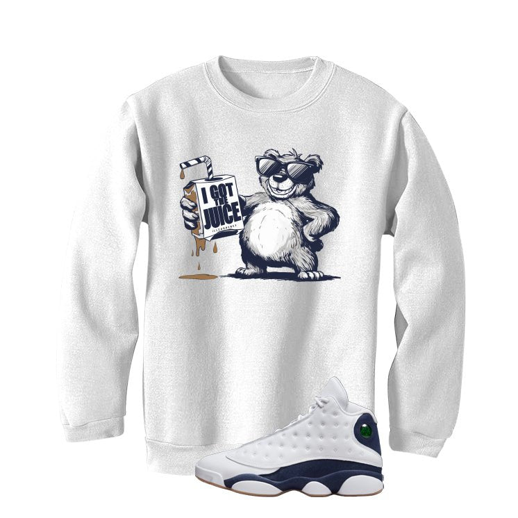 Air Jordan 13 Midnight Navy White T-Shirt (I got the product image 4