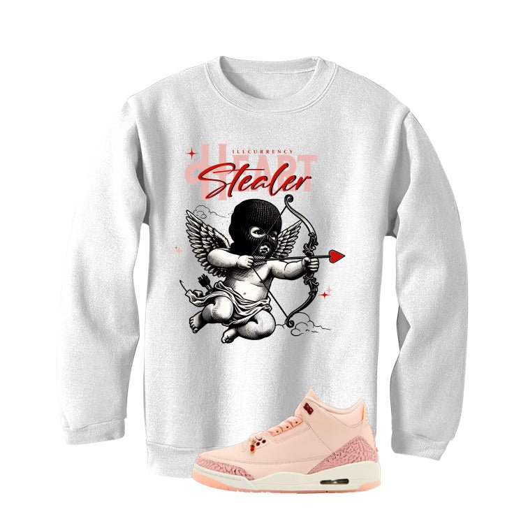 Air Jordan 3 Valentine’s Day White T-Shirt (Heart Stealer) product image 4
