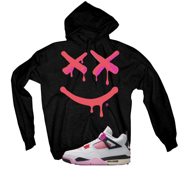 Air Jordan 4 Comic Matching T-Shirt Black (Happy Drip) product image 3