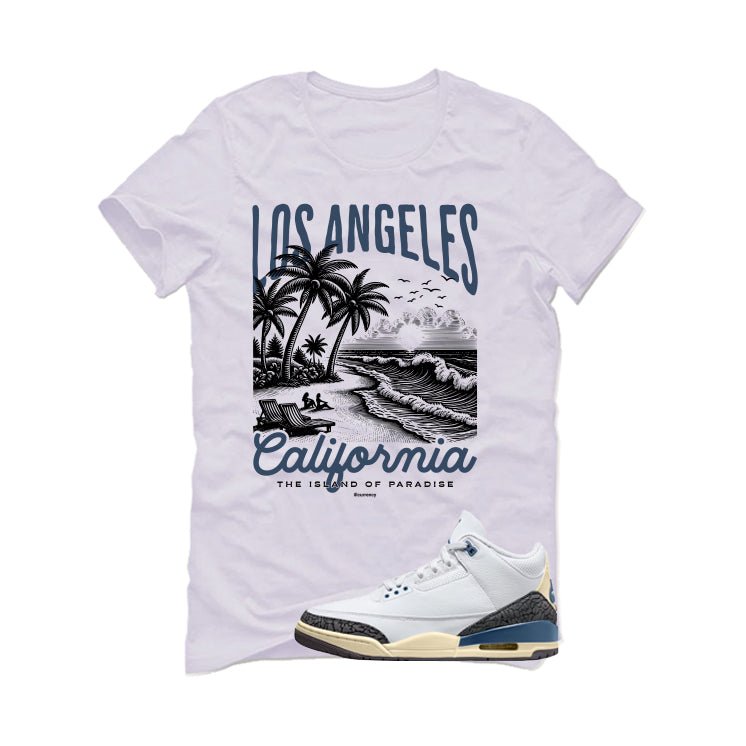 Air Jordan 3 OG SP Diffused Blue White T-Shirt (Los product image 2