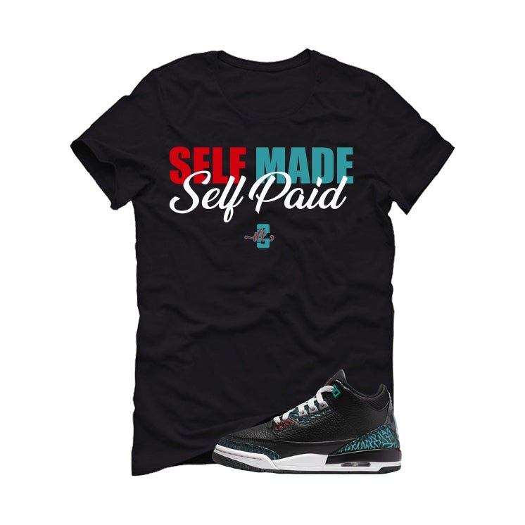 Air Jordan 3 GS Moto Black T-Shirt (Self Made Paid) product image 2
