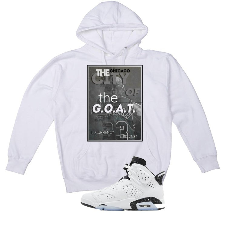 Air Jordan 6 Reverse Oreo White T-Shirt (CITY OF GOAT) product image 3