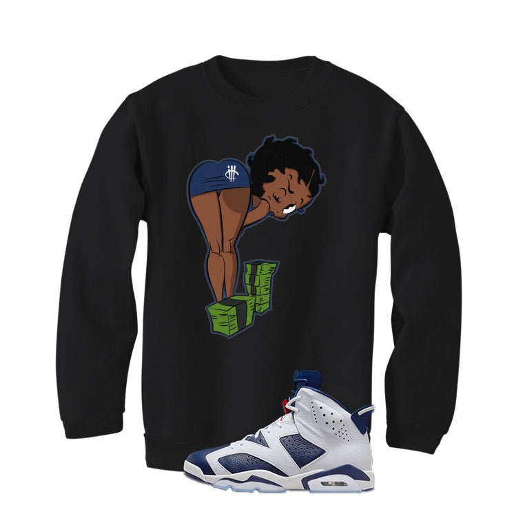 Air Jordan 6 Olympic Black T-Shirt (BOO)| illcurrency product image 4