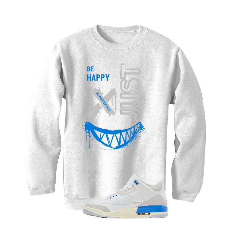 Air Jordan 3 Lucky Shorts White T-Shirt (Be Happy) product image 4