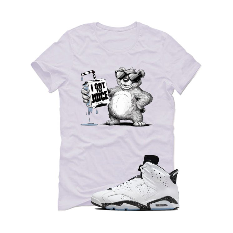 Air Jordan 6 Reverse Oreo White T-Shirt (I got the juice) product image 2