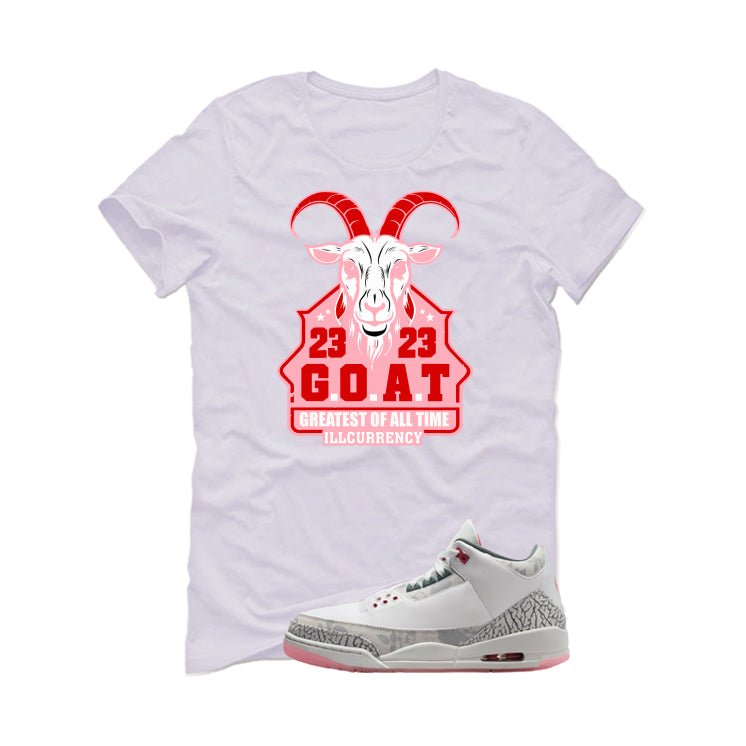 Air Jordan 3 Wings White T-Shirt (Greatest of all time) product image 2