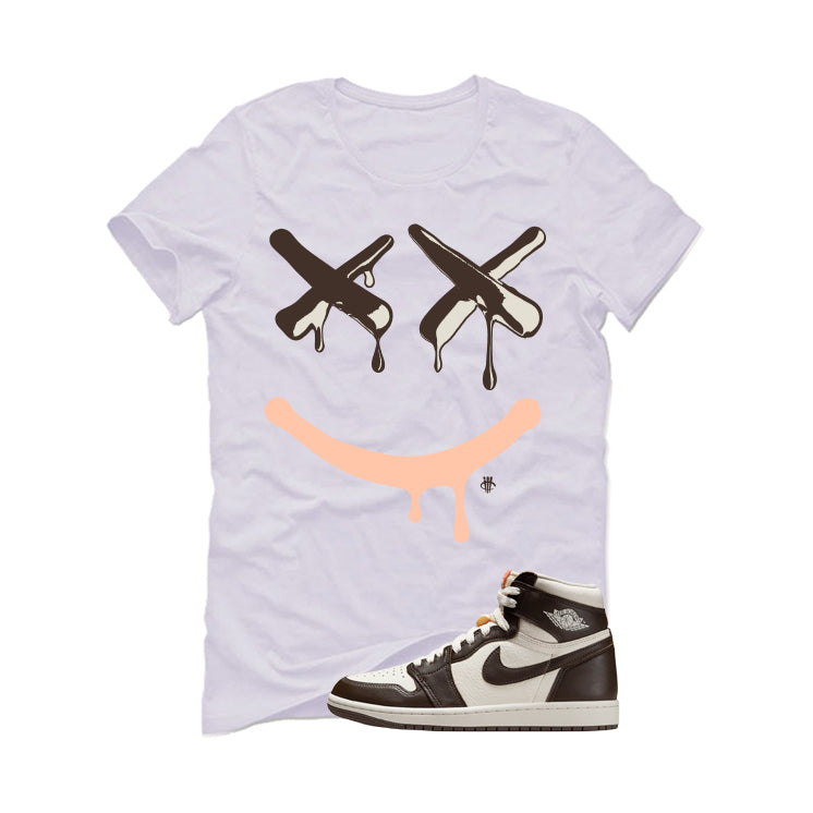 Air Jordan 1 High OG Baroque Brown White T-Shirt (Happy product image 2