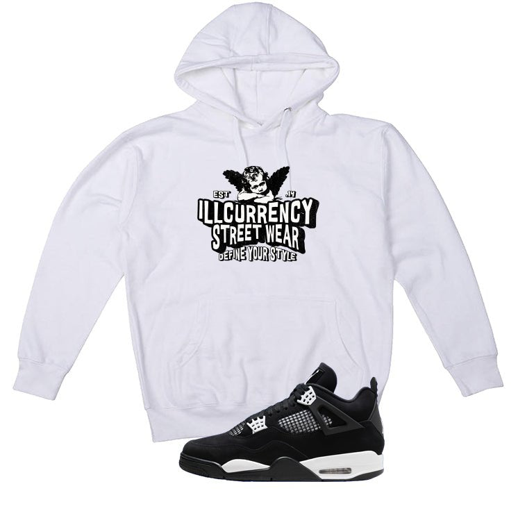 Air Jordan 4 White Thunder T-Shirt (ILLCURRENCY STREETWEAR)| product image 3