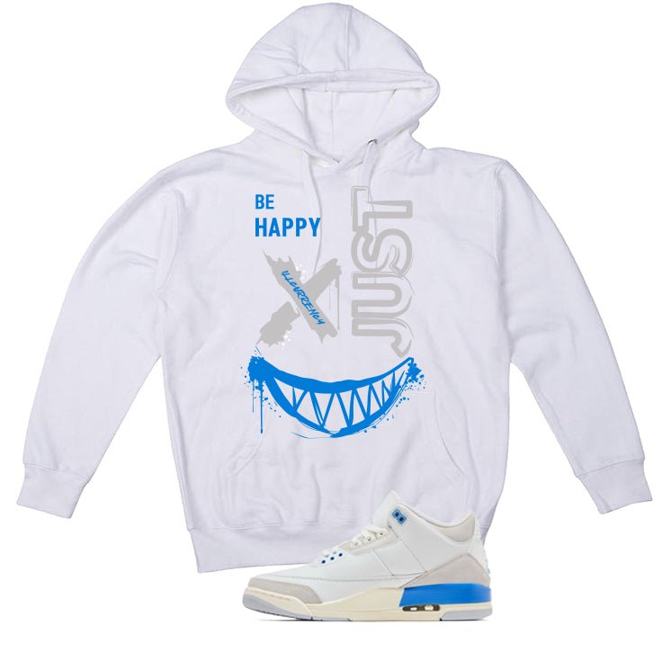 Air Jordan 3 Lucky Shorts White T-Shirt (Be Happy) product image 3