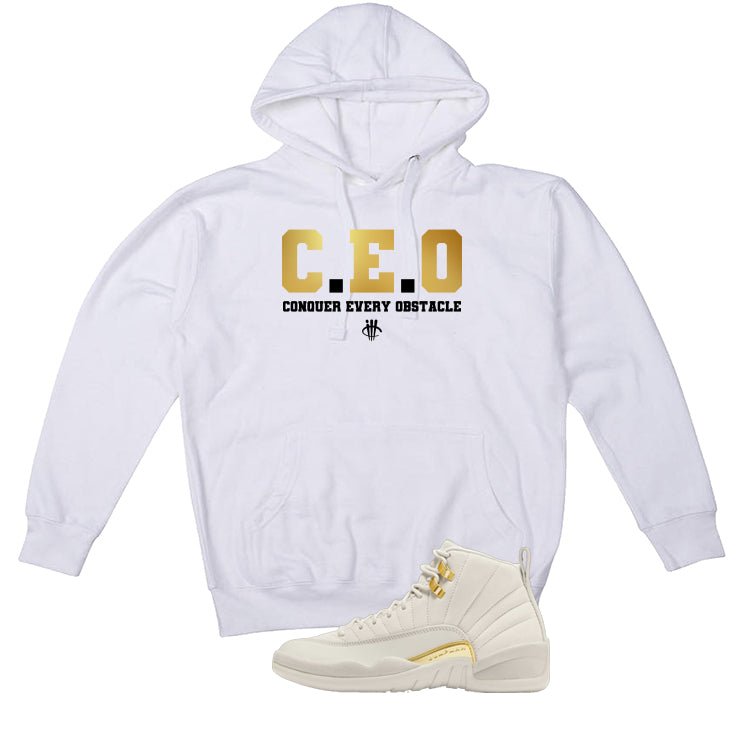 Air Jordan 12 WMNS Phantom White T-Shirt (CEO)| illcurrency product image 3