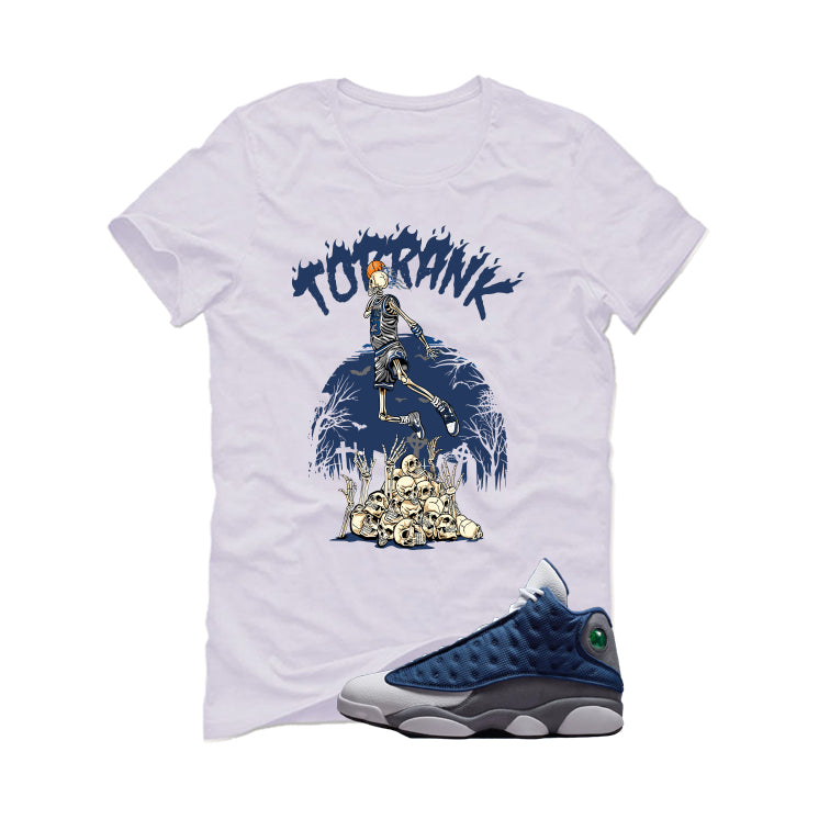 Air Jordan 13 Flint White T-Shirt (Top Rank)| illcurrency product image 2