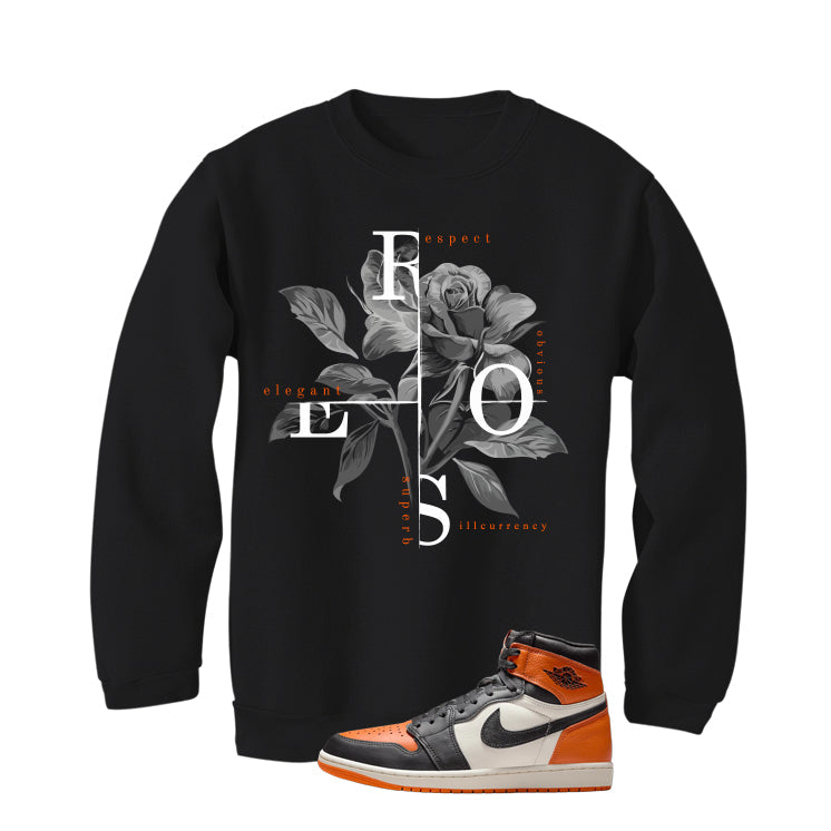 Air Jordan 1 High OG Shattered Backboard Black T-Shirt product image 4
