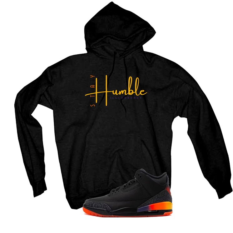 J Balvin x Air Jordan 3 Rio Black T-Shirt (Stay Humble) product image 3