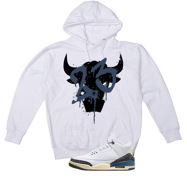 Air Jordan 3 OG SP Diffused Blue White T-Shirt (Shadow product image 3