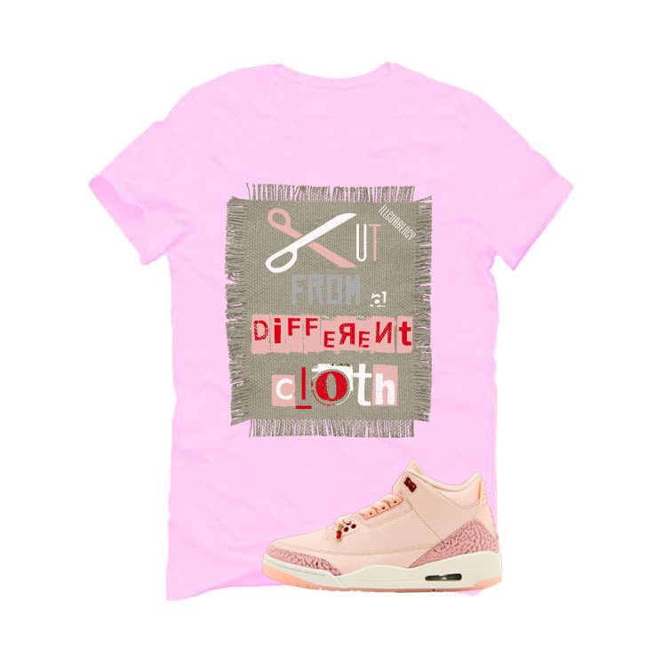 Air Jordan 3 Valentine’s Day Pink T-Shirt (Cut from a product image 2