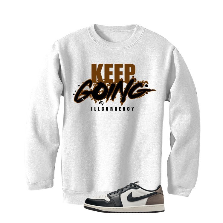 Air Jordan 1 Low OG Mocha White T-Shirt (keep Going) product image 4