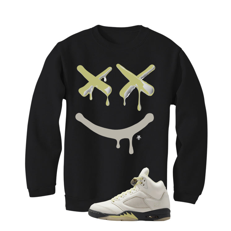 Air Jordan 5 WMNS Luminous Green Black T-Shirt (Happy product image 4