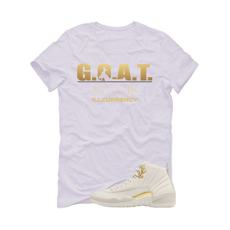 Air Jordan 12 WMNS Phantom White T-Shirt (GOAT STATUS) product image 2