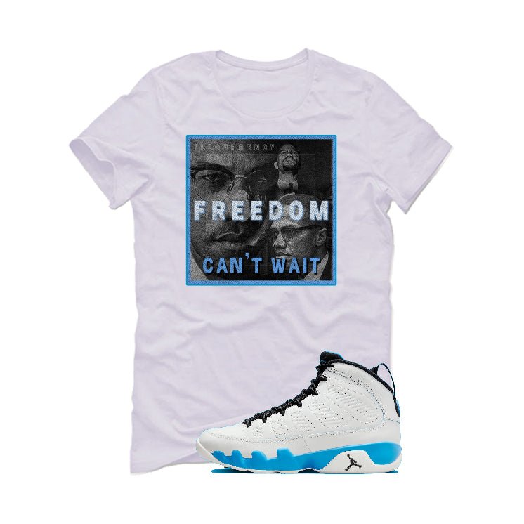 Air Jordan 9 “Powder Blue” | illcurrency White T-Shirt product image 2
