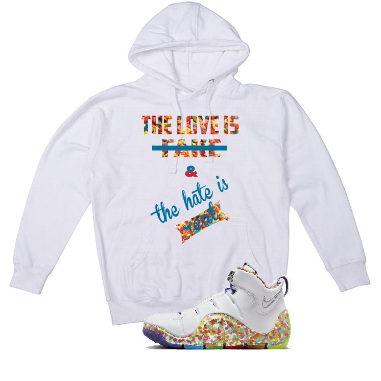 Nike LeBron 4 "Fruity Pebbles" | illcurrency White T-Shirt product image 3