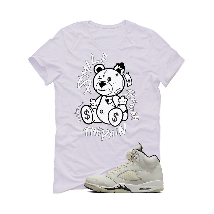 Air Jordan 5 SE “Sail” | illcurrency White T-Shirt (SMILE product image 2