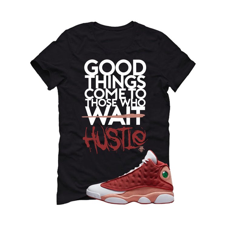 Air Jordan 13 Dune Red Black T-Shirt (Good Things) product image 2