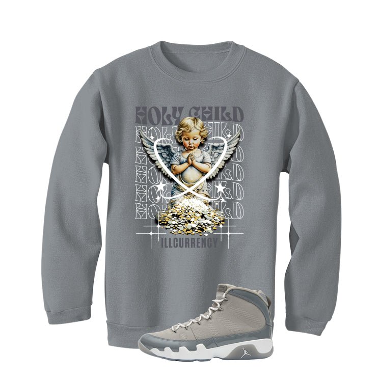 Air Jordan 9 Cool Grey T-Shirt (Holy Child)| illcurrency product image 4