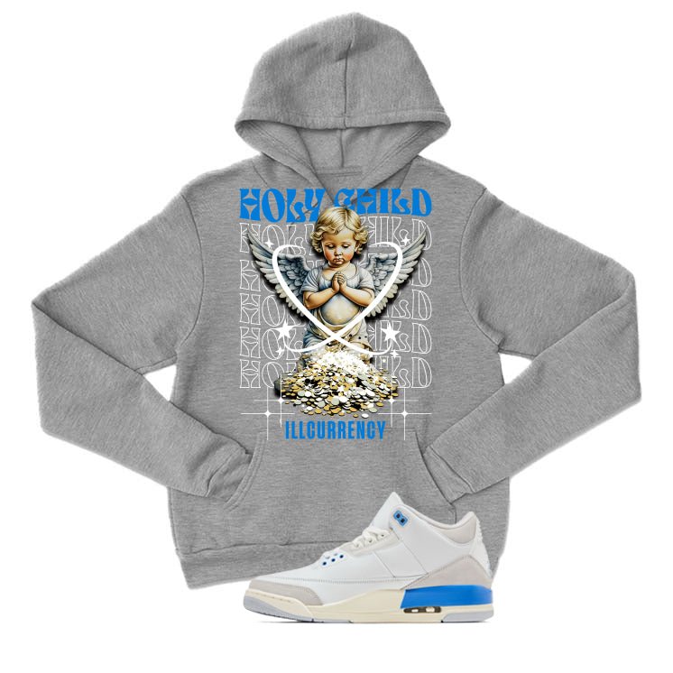 Air Jordan 3 Lucky Shorts Grey T-Shirt (Holy Child) product image 3