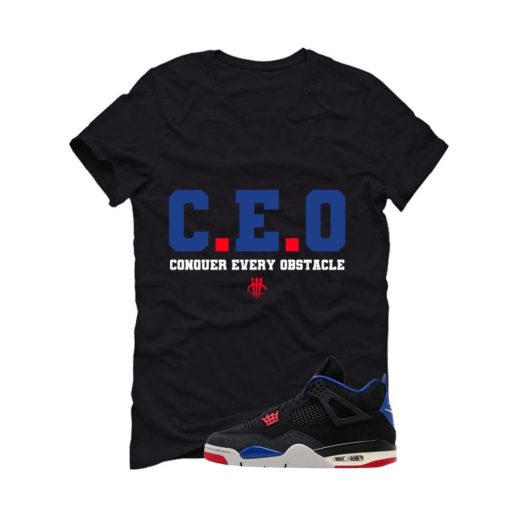 Air Jordan 4 Rare Black T-Shirt (Ceo)| illcurrency product image 2
