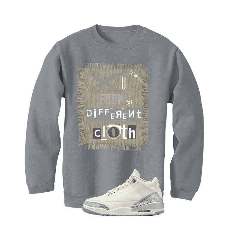 Air Jordan 3 WMNS Sail Grey T-Shirt (Cut from a different product image 4