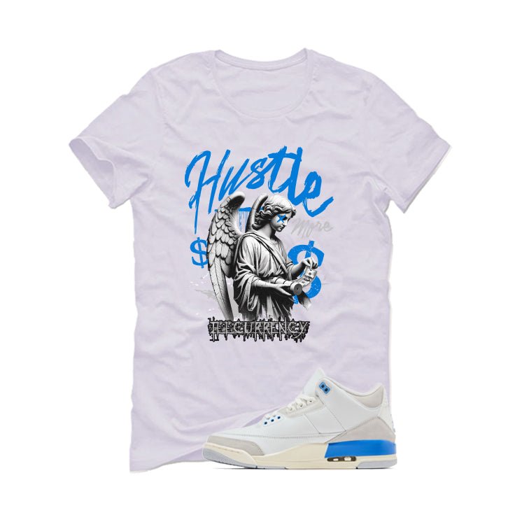 Air Jordan 3 Lucky Shorts White T-Shirt (Hustle More) product image 2