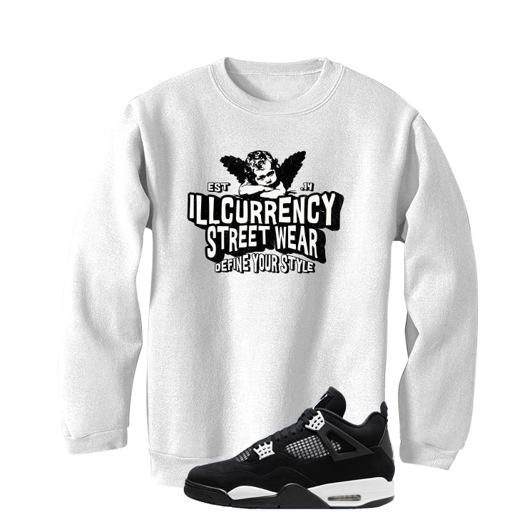 Air Jordan 4 White Thunder T-Shirt (ILLCURRENCY STREETWEAR)| product image 4