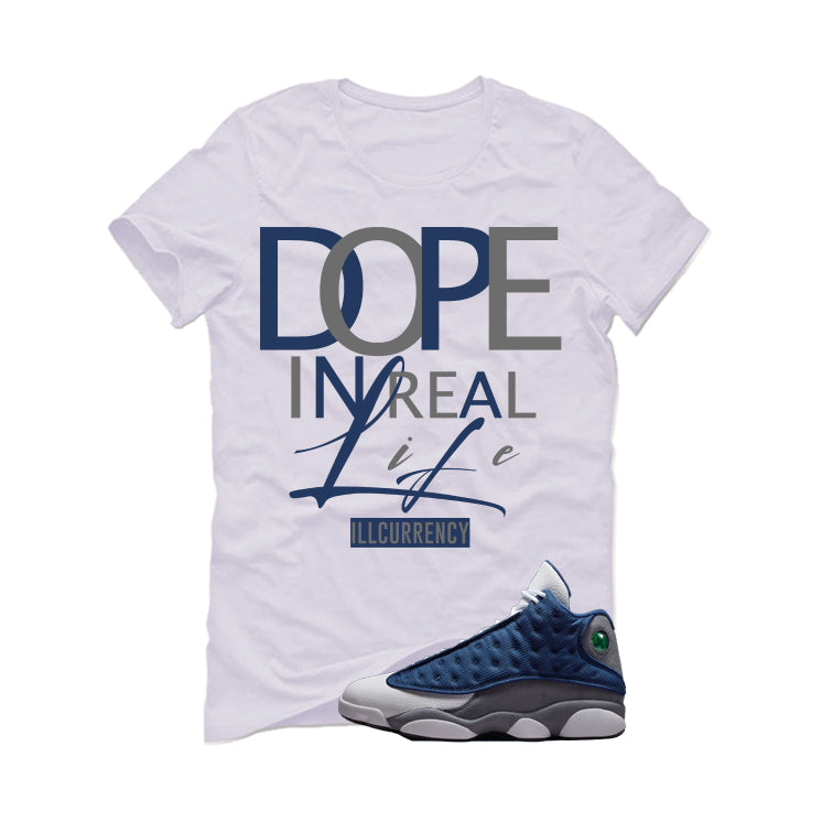Air Jordan 13 Flint White T-Shirt (DOPE)| illcurrency product image 2