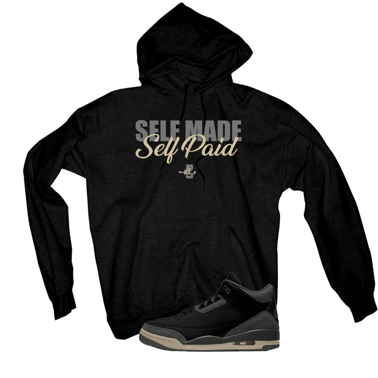 A Ma Maniere x Air Jordan 3 Black T-Shirt (Self Made Paid) product image 3