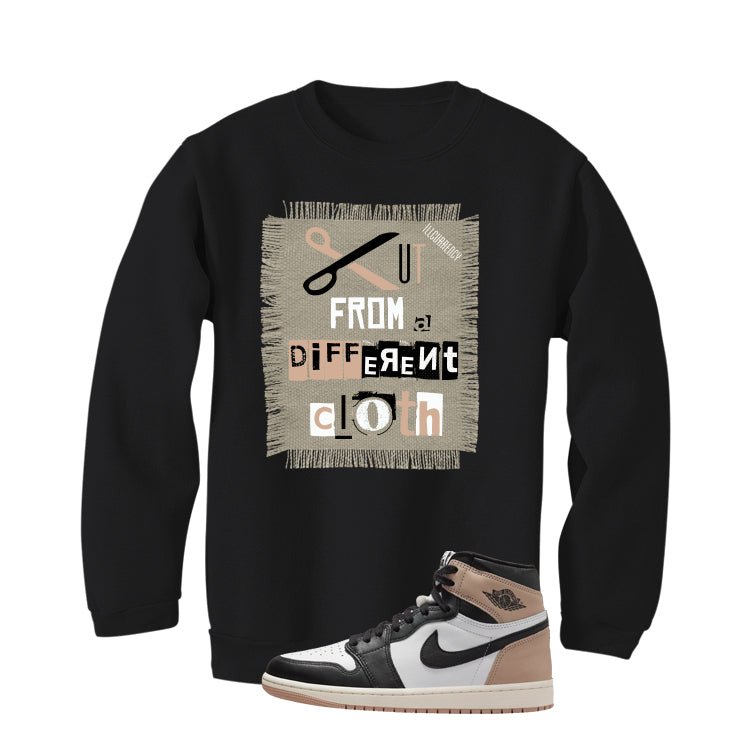 Air Jordan 1 High OG Latte Black T-Shirt (Cut from a product image 4