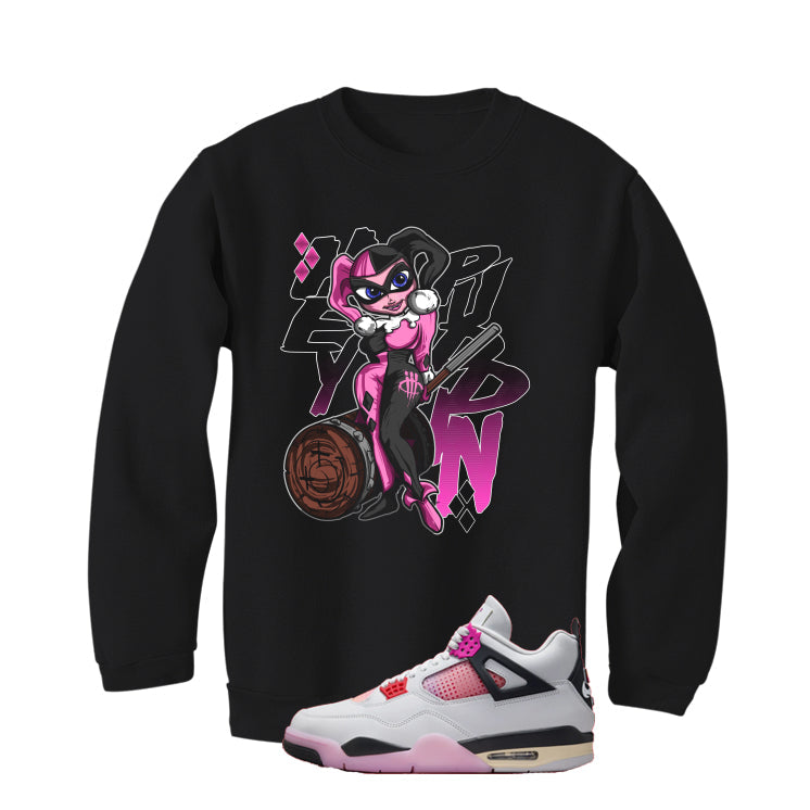 Air Jordan 4 Comic Matching T-Shirt Black (Hey Puddin!!) product image 4
