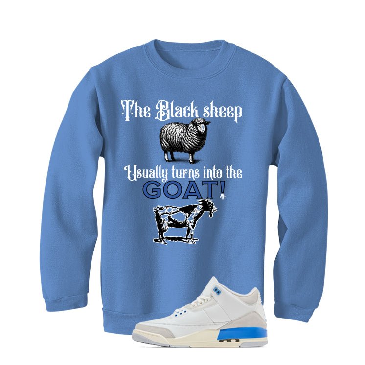 Air Jordan 3 Lucky Shorts Carolina Blue T-Shirt (the black product image 4