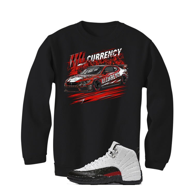 Air Jordan 12 “Red Taxi” | illcurrency Black T-Shirt product image 4