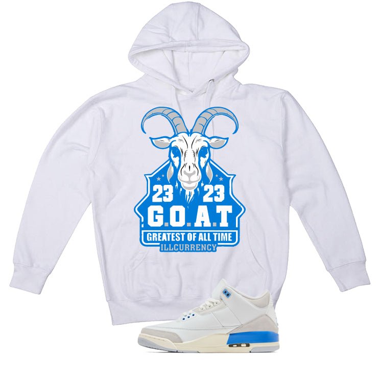 Air Jordan 3 Lucky Shorts White T-Shirt (GOAT 23) product image 3
